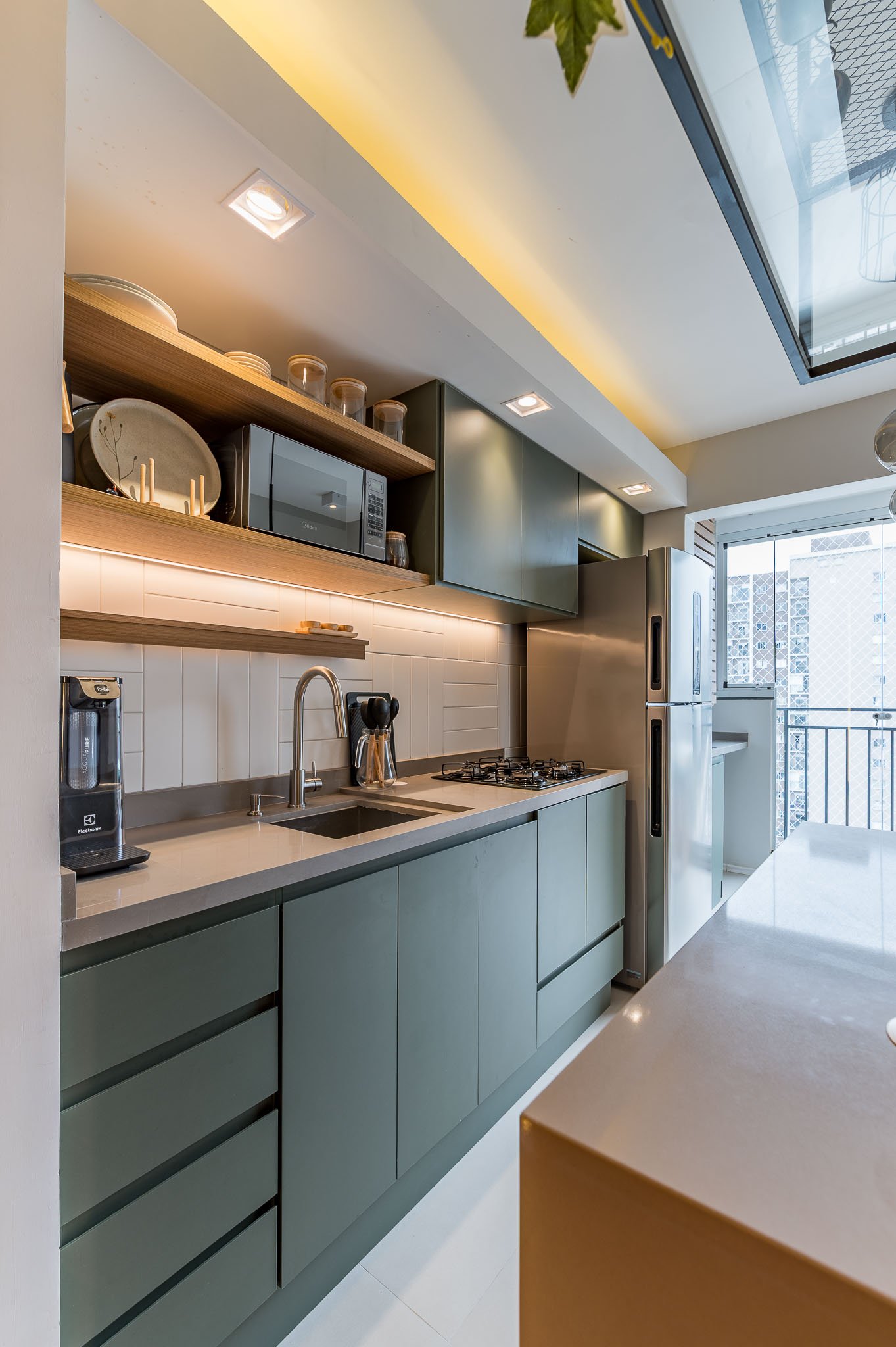 Equipamentos e mobília de ponta no Lumos